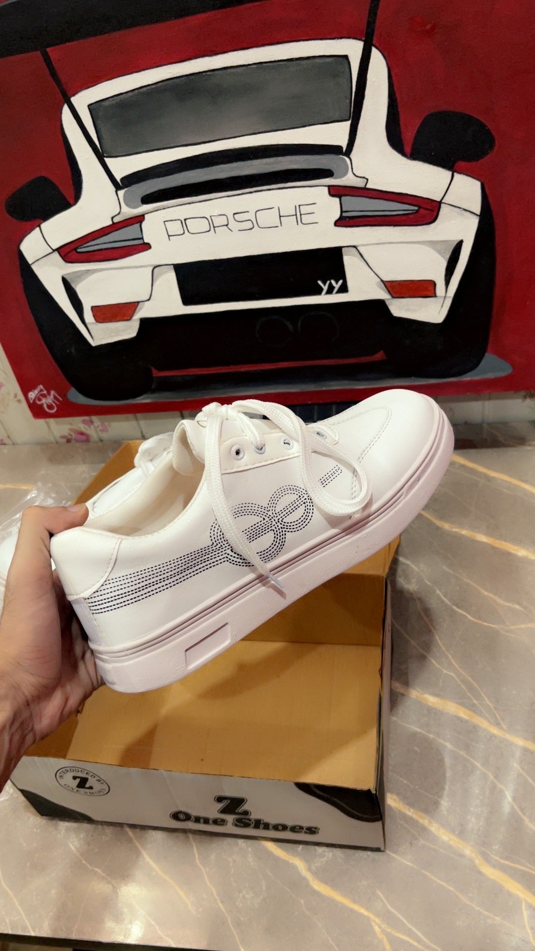 ONE8 White Sneakers for Men – Stylish Casual shoes