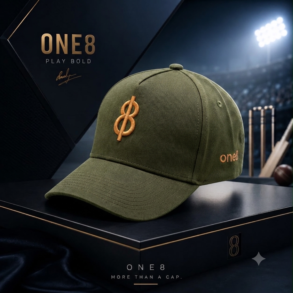 Virat Kholi ONE8 World Premium Baseball Cap | Adjustable Unisex Sports & Casual Cap
